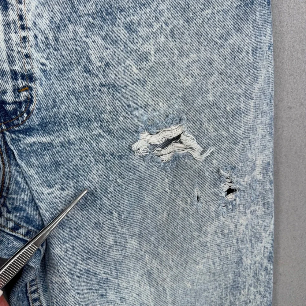 Vintage Levis Jeans Mens 38x32 Blue Acid Wash Distressed Relaxed Fit 90s 540